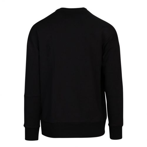 Mens Black Comfort Debossed Logo Sweat 102882 by Calvin Klein from Hurleys