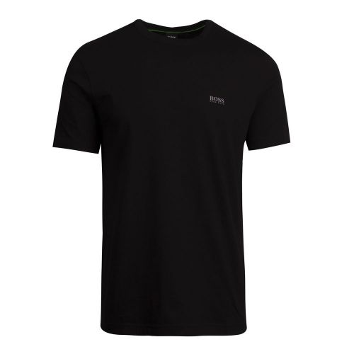 Athleisure Mens Black Tee Small Logo S/s T Shirt 83378 by BOSS from Hurleys