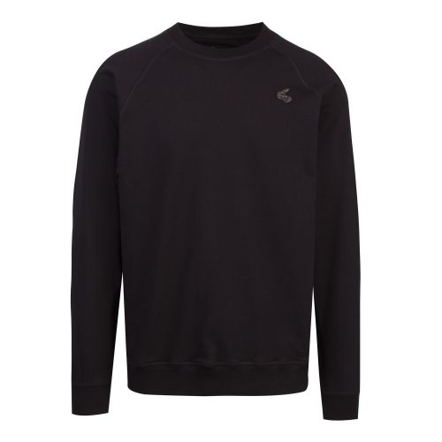 Anglomania Mens Black Classic Raglan Crew Sweat Top 52558 by Vivienne Westwood from Hurleys