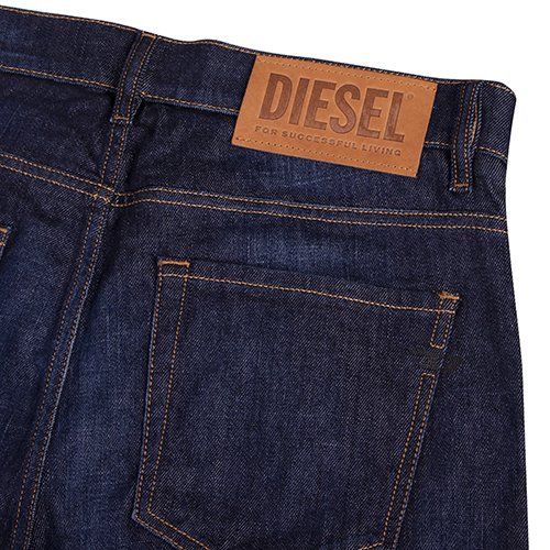 Mens 09A12 Wash D-Viker Straight Fit Jeans 96117 by Diesel from Hurleys