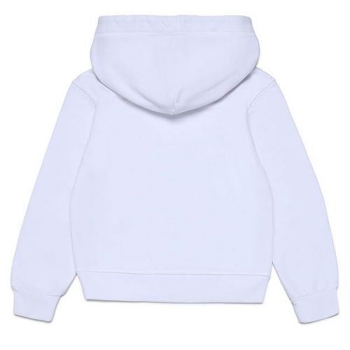 Boys White Large Logo Relax Hoodie 107394 by Dsquared2 from Hurleys