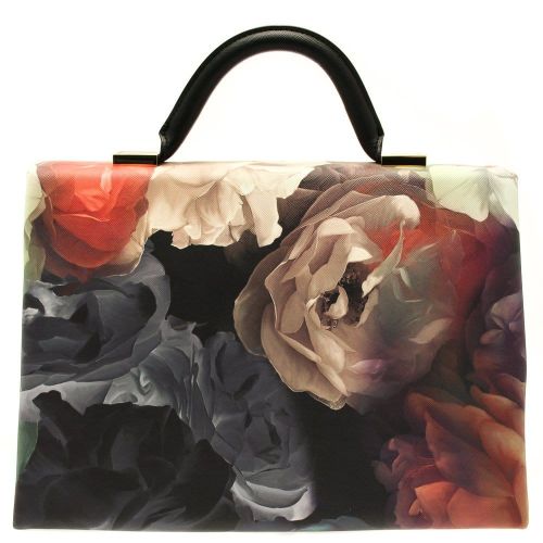 Womens Black Tayler Technicolour Crosshatch Tote Bag 12093 by Ted Baker from Hurleys