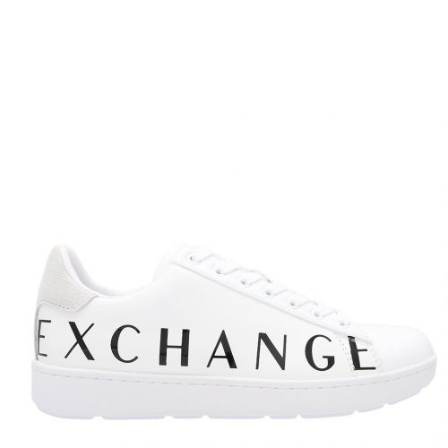Womens White Copenhagen Trainers 96181 by Armani Exchange from Hurleys