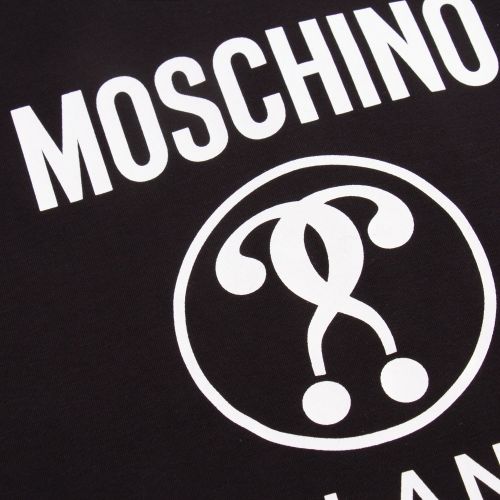 Girls Black Milano Logo S/s T Shirt 58453 by Moschino from Hurleys