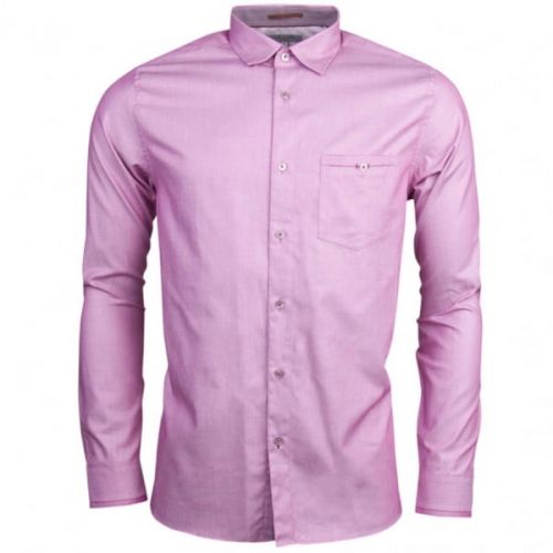 Mens Pink Ifel L/s Shirt 14181 by Ted Baker from Hurleys