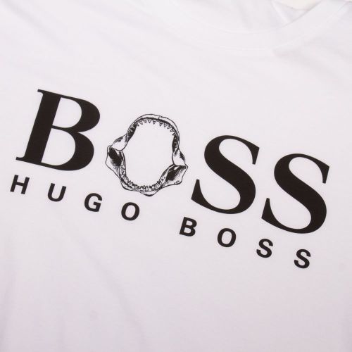 Casual Mens White Tima 2 S/s T Shirt 88743 by BOSS from Hurleys
