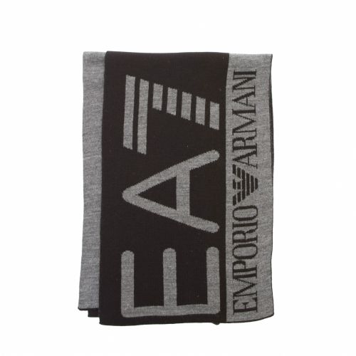 Mens Black Training Visibility Scarf 33860 by EA7 from Hurleys