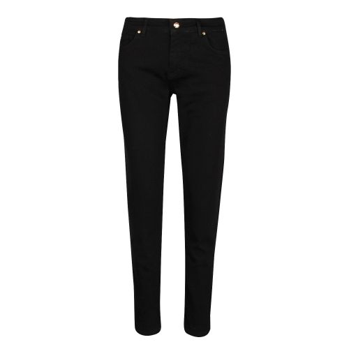Womens Black Branded Skinny Fit Jeans 49959 by Versace Jeans Couture from Hurleys