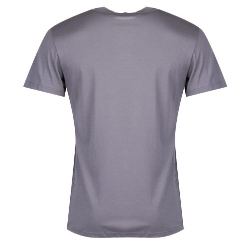 Mens Anthracite Logo Pima Cotton Regular Fit S/s T Shirt 30859 by Emporio Armani Bodywear from Hurleys