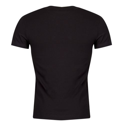 Mens Black Foil Chest Logo S/s T Shirt 32598 by Versace Jeans from Hurleys