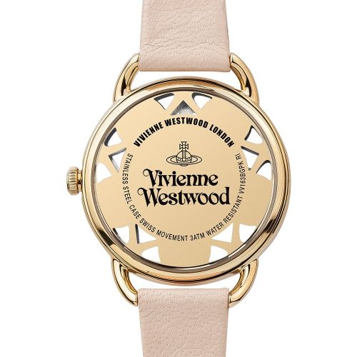 Womens Pink Leadenhall Leather Strap Watch 69070 by Vivienne Westwood from Hurleys