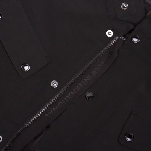 Mens Black Waterproof Duke Jacket 92278 by Barbour International from Hurleys