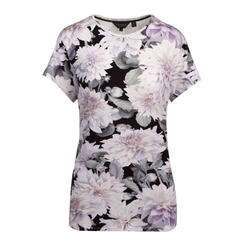 Womens Black Hilmaa Clove Fitted S/s T Shirt 81287 by Ted Baker from Hurleys