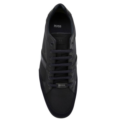 Athleisure Mens Dark Blue Saturn_Lowp Trainers 37938 by BOSS from Hurleys