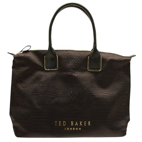 Womens Black Tori Exotic Large Tote Bag 9897 by Ted Baker from Hurleys
