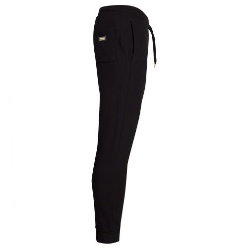 Mens Black Logo Badge Sweat Pants 21433 by Love Moschino from Hurleys