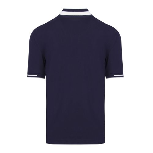 Mens Carbon Blue Block Tipped S/s Polo Shirt 47659 by Fred Perry from Hurleys