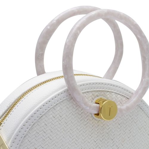 Womens Ivory Agneti Straw Circle Crossbody Bag 73451 by Ted Baker from Hurleys