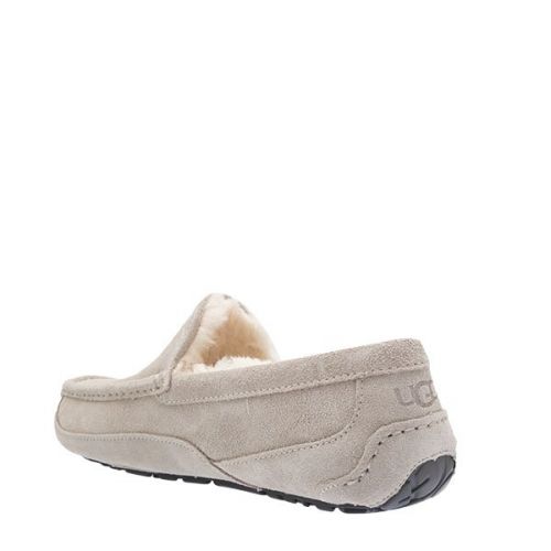 Mens Grey Pumice Ascot Slippers 109504 by UGG from Hurleys