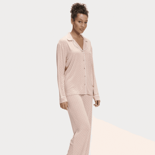 Womens LA Sunset Dots Lenon Pyjama Set 60411 by UGG from Hurleys