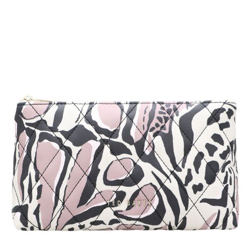 Womens Cream Bernny Giraffe Quilted Wash Bag 96669 by Ted Baker from Hurleys
