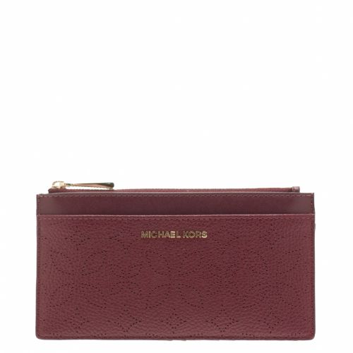 Womens Oxblood Large Slim Card Case 35523 by Michael Kors from Hurleys