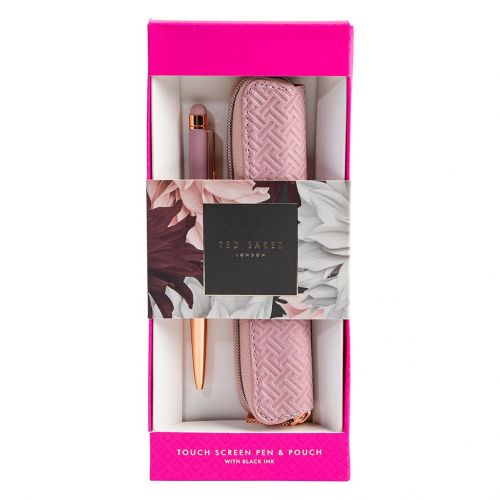 Womens Dusky Pink Touch Screen Pen in Case 78898 by Ted Baker from Hurleys