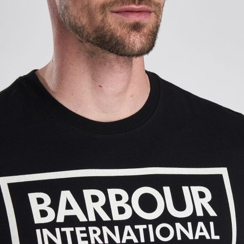 Mens Black Archive Competition S/s T Shirt 46488 by Barbour International from Hurleys