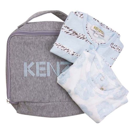 Baby Light Blue Barou Set 70828 by Kenzo from Hurleys