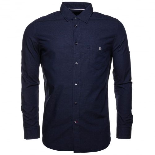 Mens Navy S-Jimmys L/s Shirt 56662 by Diesel from Hurleys