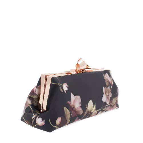 Womens Dark Blue Nataly Floral Clutch Bag 30111 by Ted Baker from Hurleys