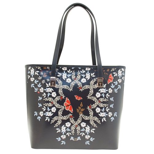 Womens Mid Blue Matildi Kyoto Gardens Small Shopper Bag 16515 by Ted Baker from Hurleys