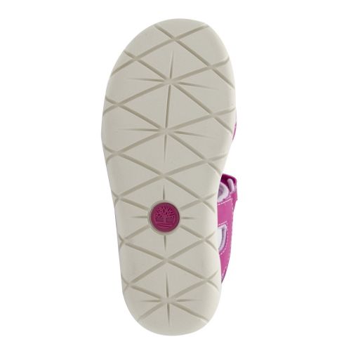 Youth Pink Perkins Row 2-Strap Sandals (31-35) 43844 by Timberland from Hurleys