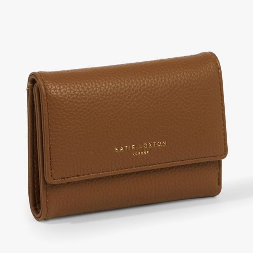 Womens Cognac Casey Flap Purse 94753 by Katie Loxton from Hurleys