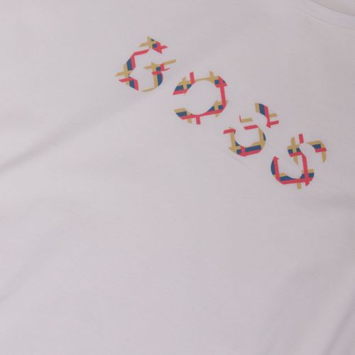 Casual Womens White Techeck Logo S/s T Shirt 37633 by BOSS from Hurleys
