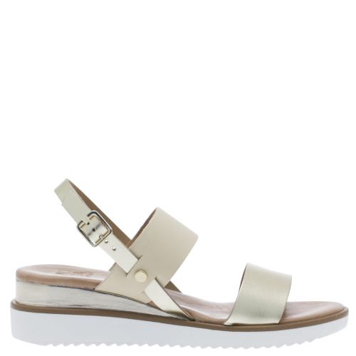 Womens Gold Navas Sandals 24325 by Moda In Pelle from Hurleys