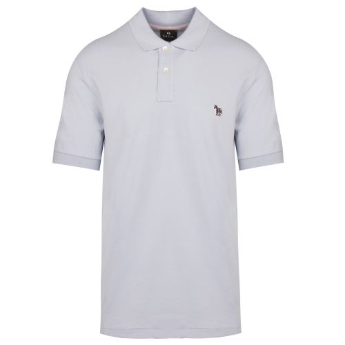Mens Pale Blue Classic Zebra Regular Fit S/s Polo Shirt 40875 by PS Paul Smith from Hurleys