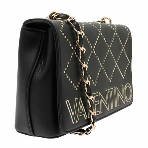 Womens Black Mandolino Stud Shoulder Bag 46081 by Valentino from Hurleys