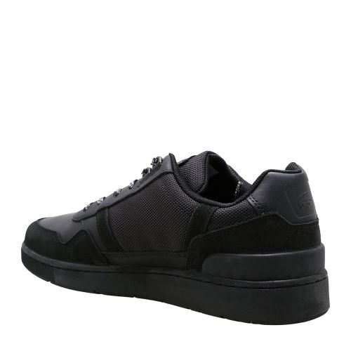 Mens Black T-Clip Trainers 98893 by Lacoste from Hurleys