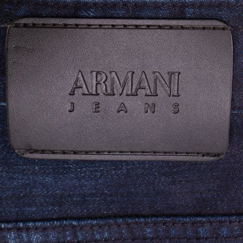 Mens Blue Wash J06 Slim Fit Jeans 12627 by Armani Jeans from Hurleys
