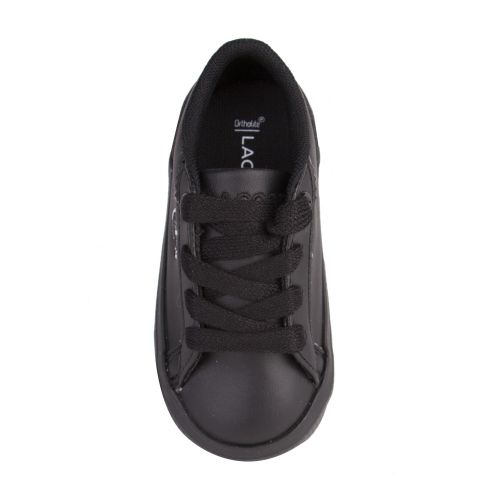 Infant Black Lerond Trainers (3-9) 45787 by Lacoste from Hurleys