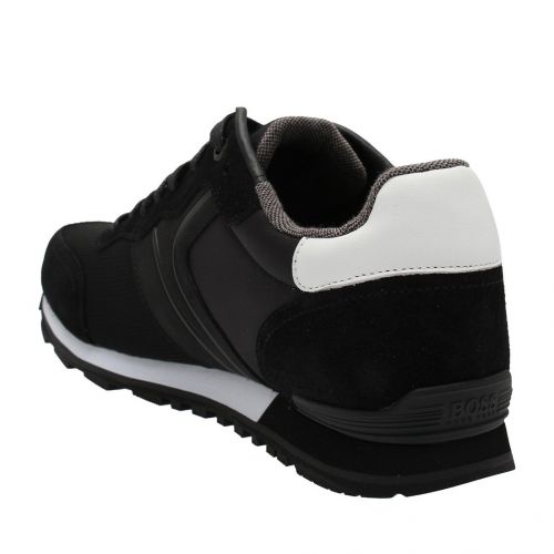 Mens Black Parkour Runn Nylon Trainers 94263 by BOSS from Hurleys