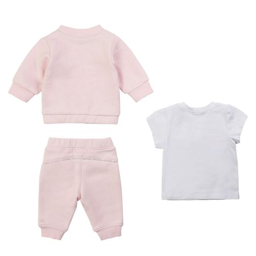 Baby Pink 3 Piece Tracksuit Set 55880 by BOSS from Hurleys