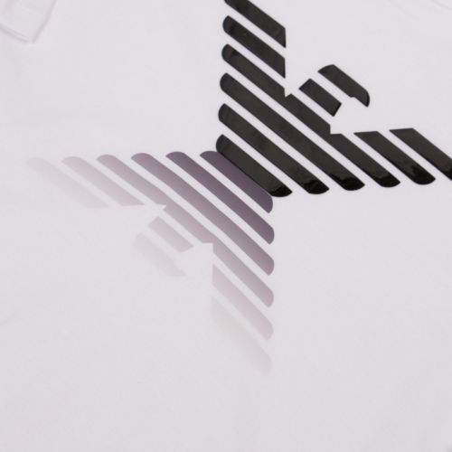 Mens White Double Eagle S/s T Shirt 45673 by Emporio Armani from Hurleys