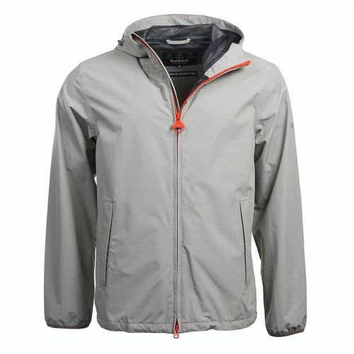 Mens Light Grey Oulton WPB Jacket 26429 by Barbour International from Hurleys