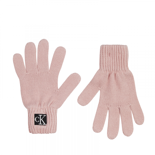 Girls Delicate Rose Modern Essentials Gloves 93689 by Calvin Klein from Hurleys