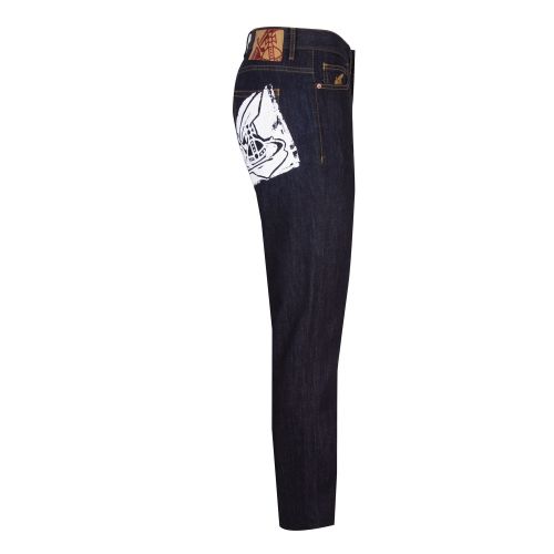 Anglomania Mens Blue Rinse Classic Tapered Fit Jeans 52563 by Vivienne Westwood from Hurleys