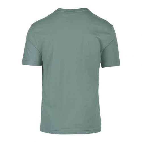 Mens Balsam Green Centre Logo S/s T Shirt 97374 by Calvin Klein from Hurleys