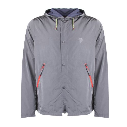 Mens Slate Hooded Coach Jacket 28755 by PS Paul Smith from Hurleys
