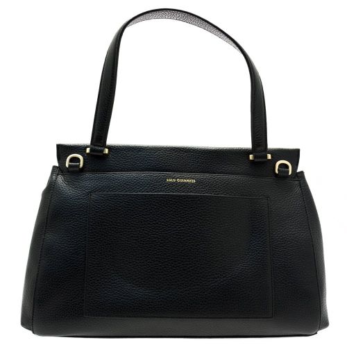 Womens Black Gertie Leather Large Bag 49408 by Lulu Guinness from Hurleys